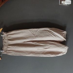 Linen harem pants